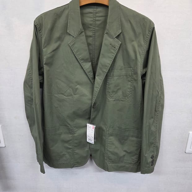 유니클로 워크웨어 스트레치 투버튼 블레이져 자켓 L