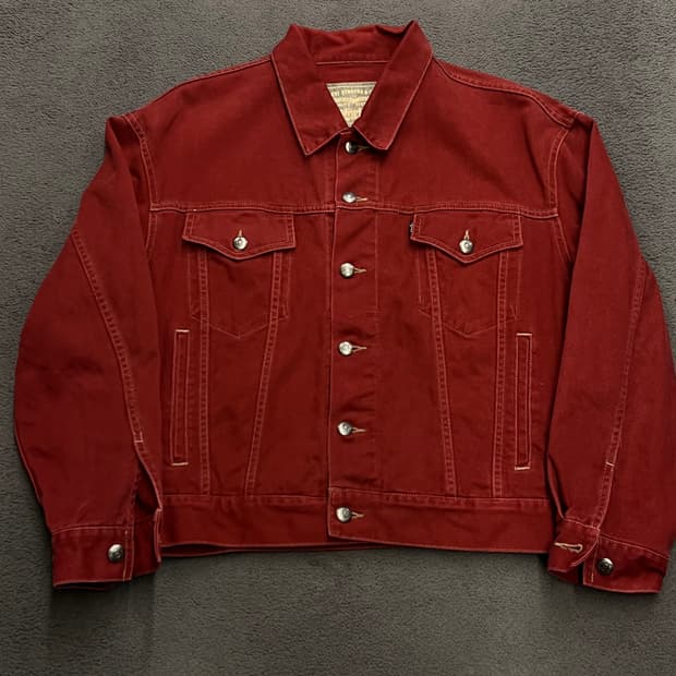 리바이스 블랙탭 빈티지 트러커 자켓 처분 