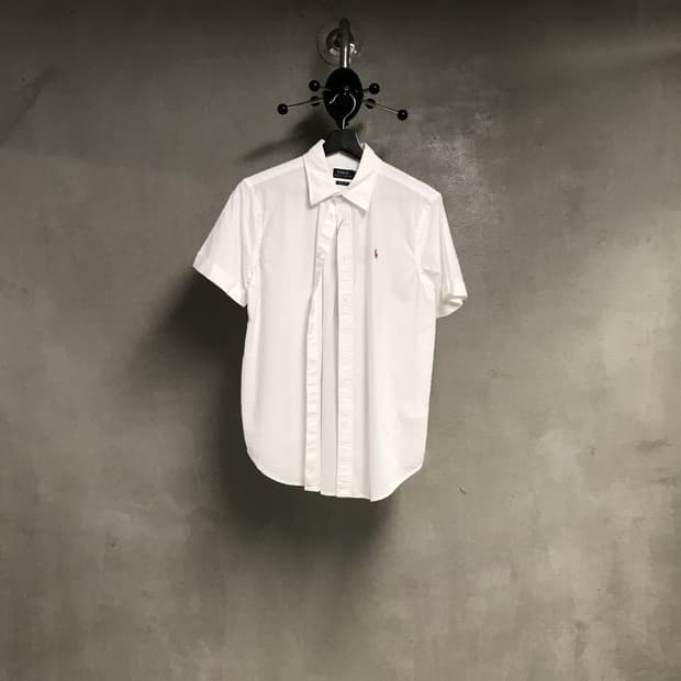 폴로 랄프로렌 QR 반팔 셔츠 화이트 S(W)