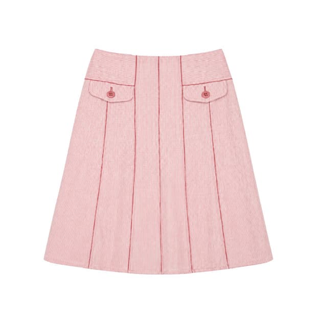 SONIA RYKIEL 소니아 리키엘 스트라이프 스커트 (6902)