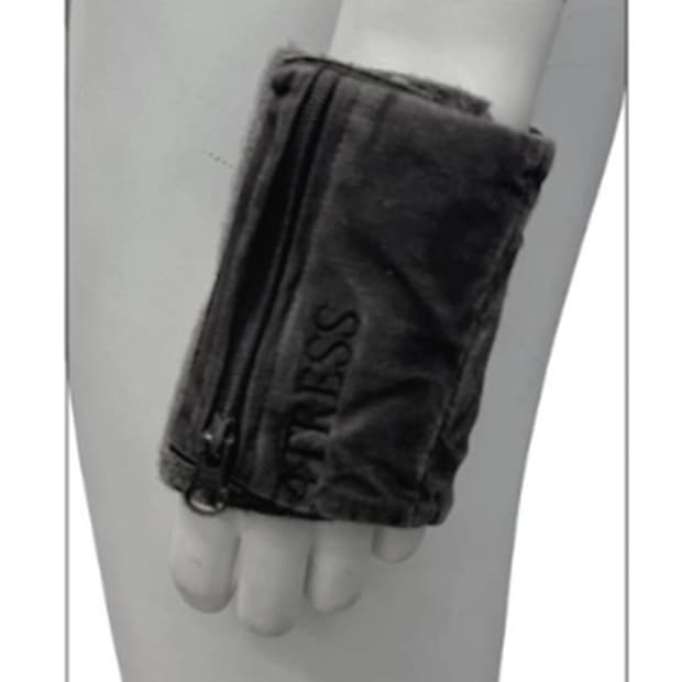 WRAP WALLET KEYRING 01 / ASH BLACK