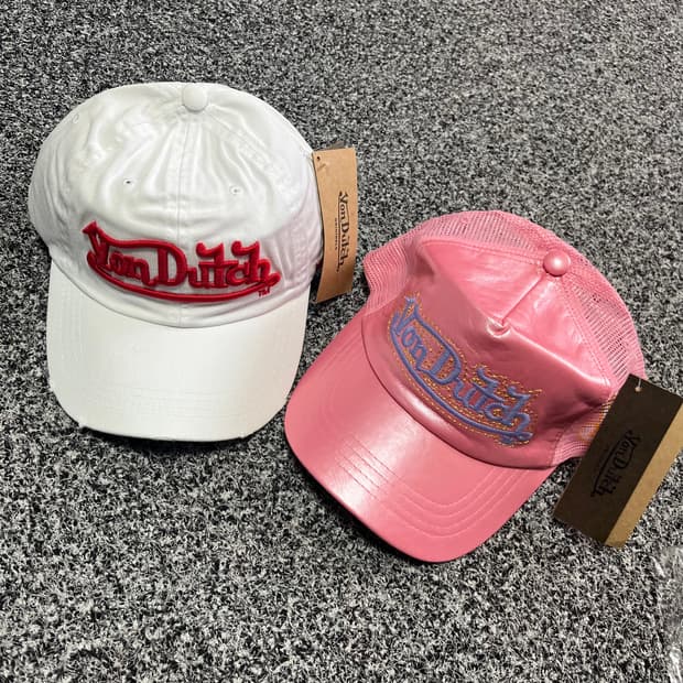 본더치 y2k 볼캡 모자 새상품