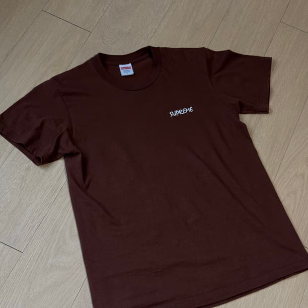 [S] 슈프림 24ss 블랙 캣 티셔츠 브라운