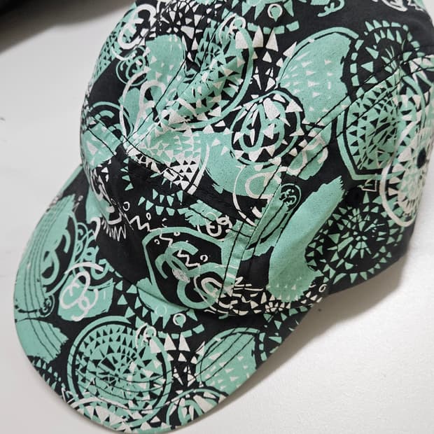 스투시 프린팅 캠프캡