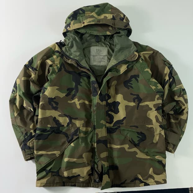 US ARMY   90,s 1세대 우드랜드 고어텍스 자켓 