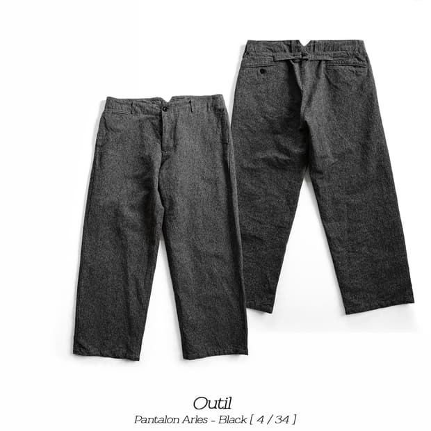 우티 Pantalon Arles 워크 팬츠 4(34사이즈)