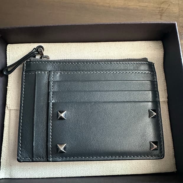 발렌티노 카드지갑 블랙