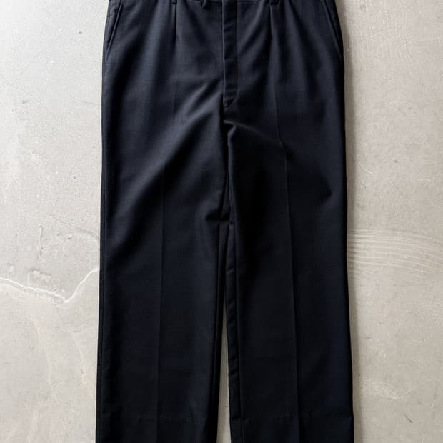 Givenchy Embroidered Logo Wool Slacks