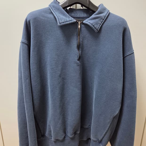 브라운야드 워시드 스웟 하프집업 5