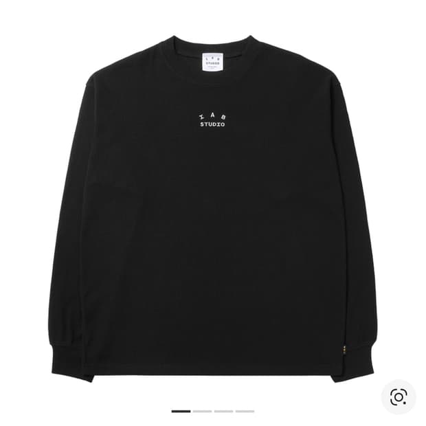 아이앱 스튜디오 와플 롱슬리브 블랙 