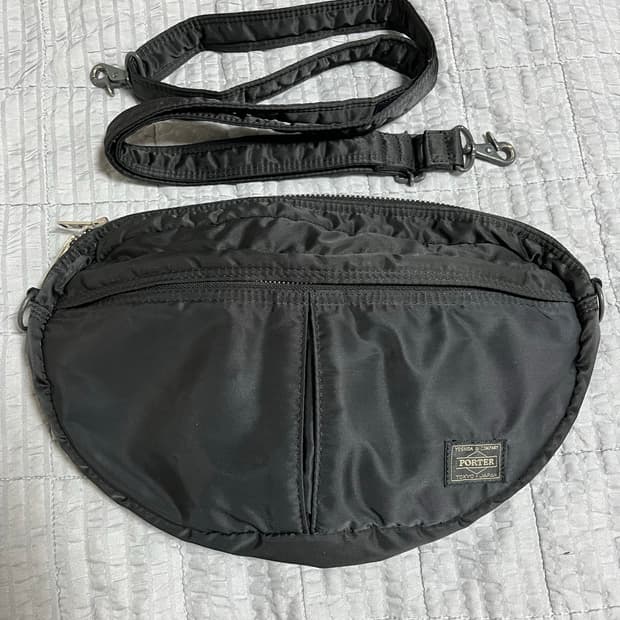 Porter 요시다 포터 포터 탱커 반달숄더백 블랙