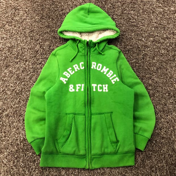 아베크롬비 쉐르파 후드집업