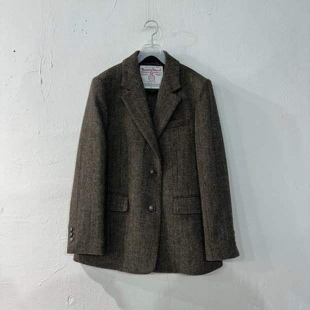 해리스트위드 여성 자켓