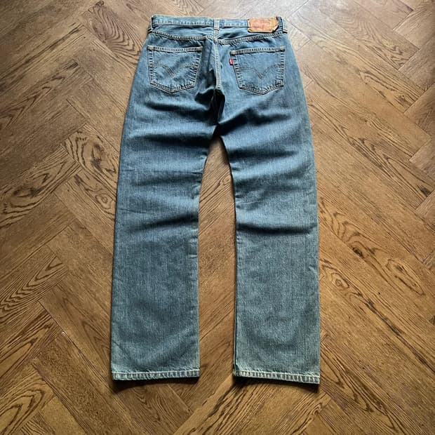 [32]00's 리바이스 501 스트레이트 데님 팬츠