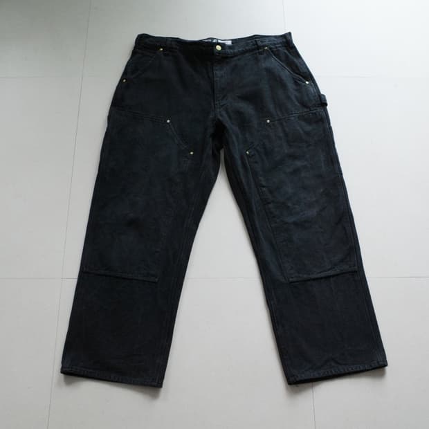 칼하트 B01 블랙 워크 팬츠 36x30 MADE IN USA