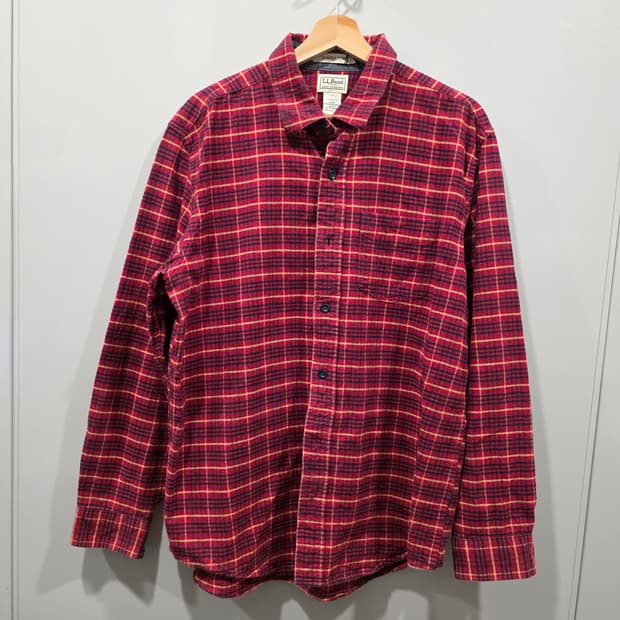 엘엘빈(L.L.Bean) 긴팔 플란넬 카라 셔츠