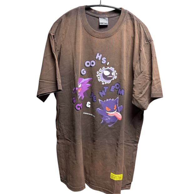 디스이즈네버댓 x 포켓몬 팬텀 타이다이 티셔츠 L