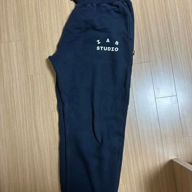 아이앱 스튜디오 스웻 팬츠 네이비 XL