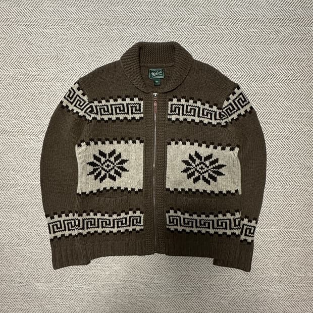WOOLRICH heavyknit sweater cardigan