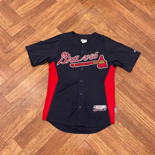 마제스틱 애틀란타 유니폼 져지