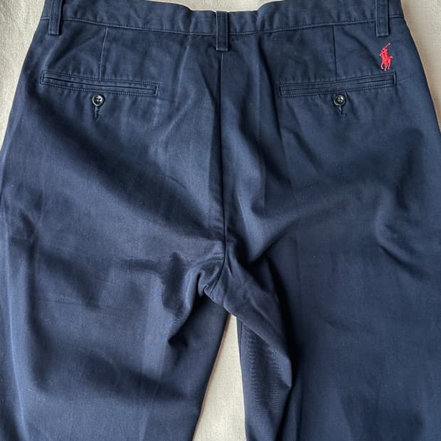 폴로 치노팬츠 네이비 33