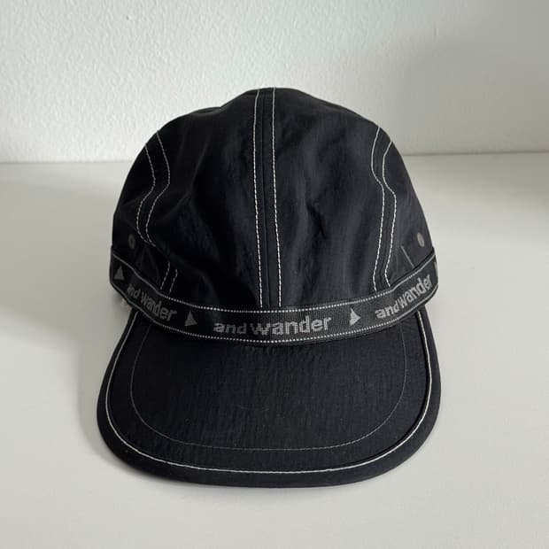 앤드원더 JQ 테이프 캡 모자 (블랙)