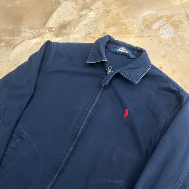 M 폴로랄프로렌 네이비 스윙탑 자켓