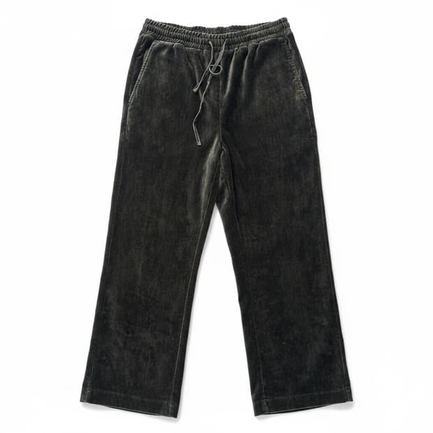 톰그레이하운드 벨벳 와이드 팬츠 S