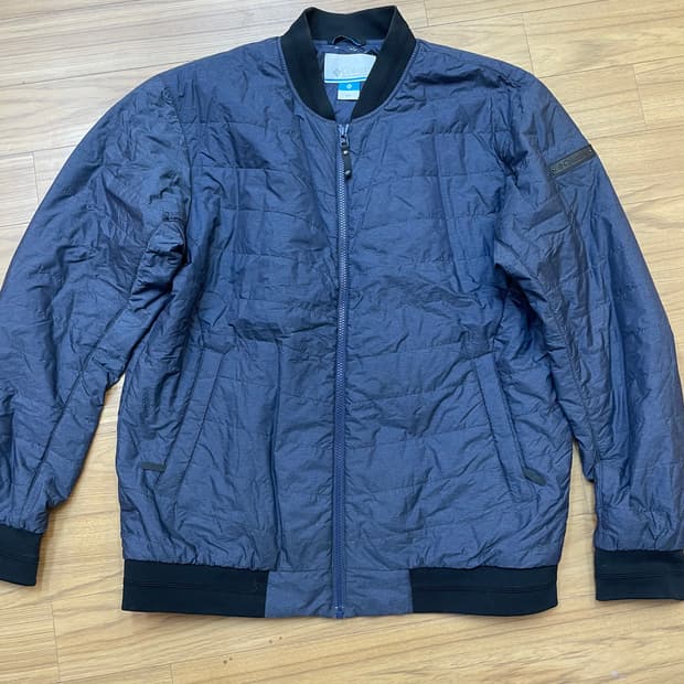 콜롬비아 남성 블루종 점퍼입니다. XXL 사이즈이며, OMNI-S 마크가