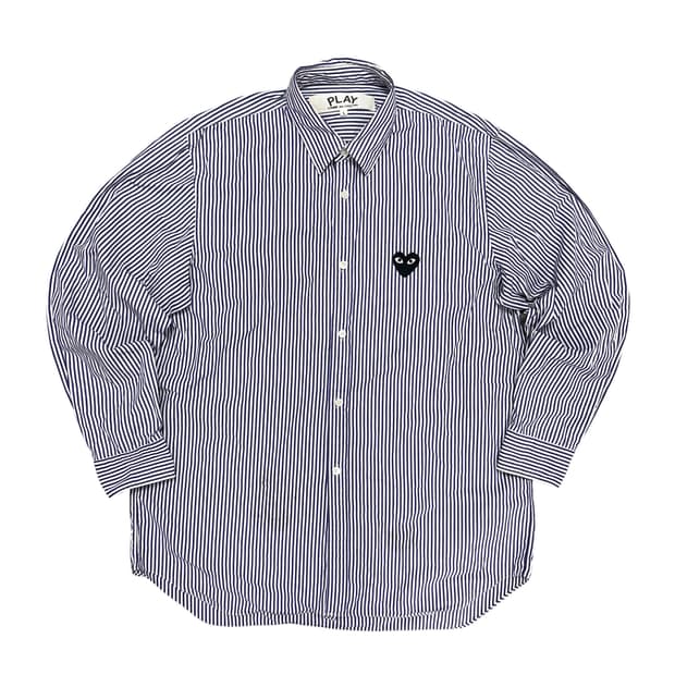 꼼데가르송 스트라이프 셔츠(L)