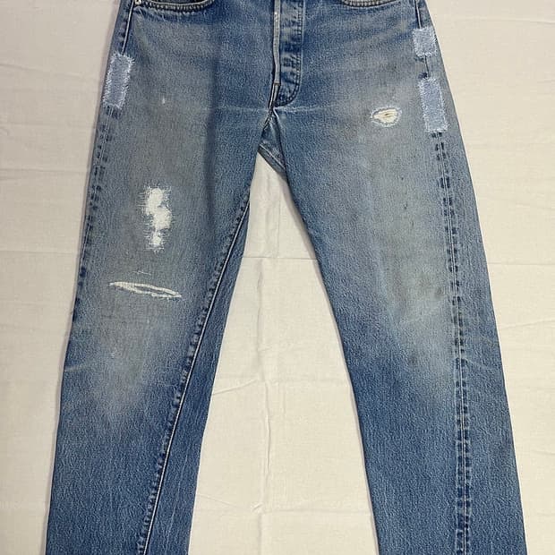 66후기 리바이스 501 셀비지 made in usa [33x33]