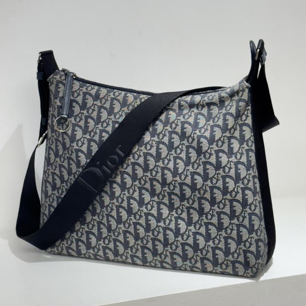 디올 오블리크 메신저백