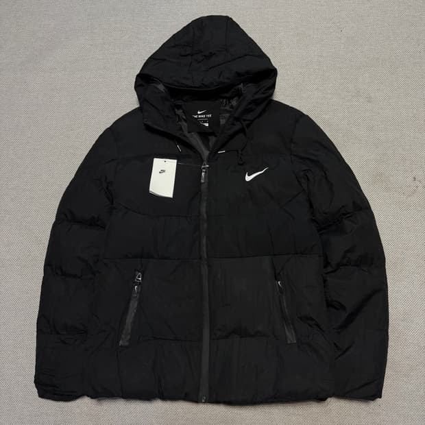 나이키 스몰로고 패딩자켓