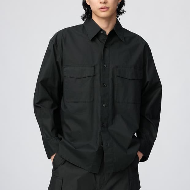 유니클로 워크오버사이즈셔츠 XXL 새상품