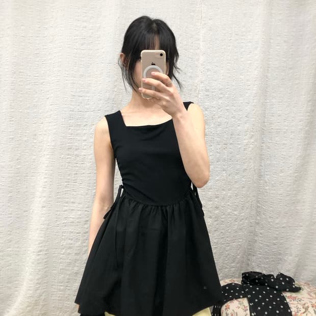 Balloon black layerd ops