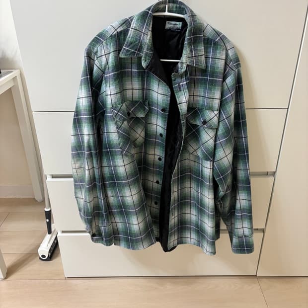 빈티지 fieldmaster 체크셔츠