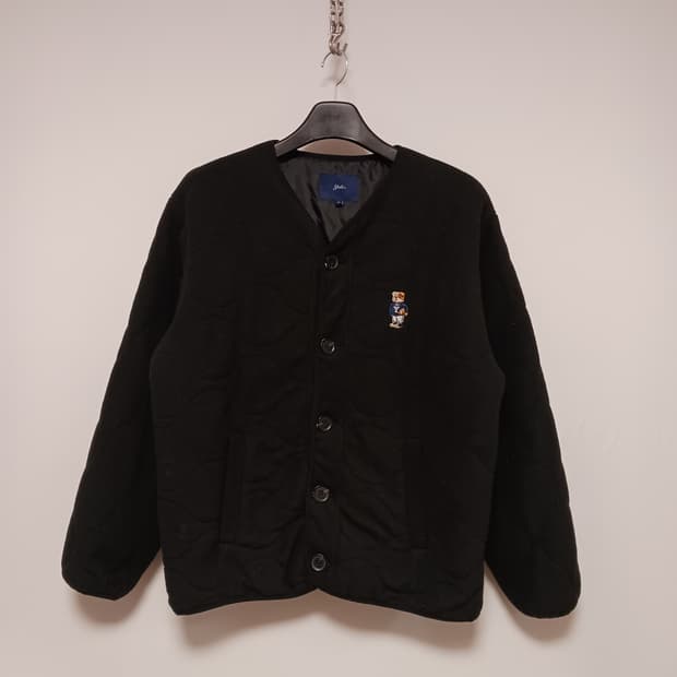 예일 앰브로이더리 댄 카라리스 퀄팅. 플리스자켓