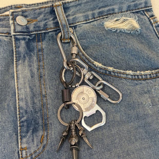 Lunar Orbit Keyring
