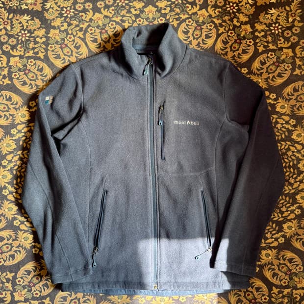 몽벨 라이트웨이트 플리스 집업자켓