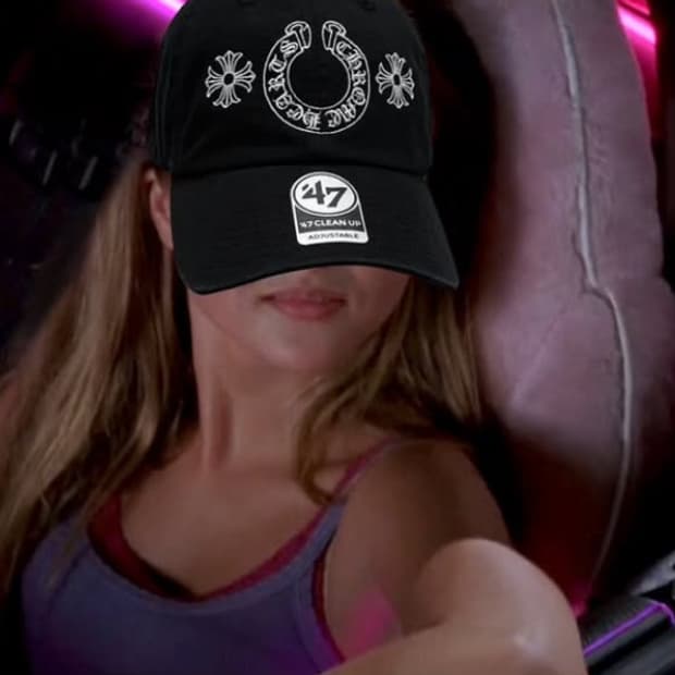 Nptsss 크롬하츠 로고 볼캡 블랙