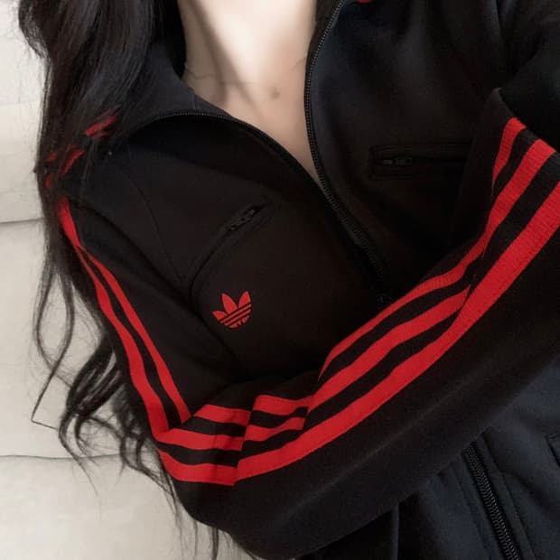 아디다스 검빨 투웨이 져지