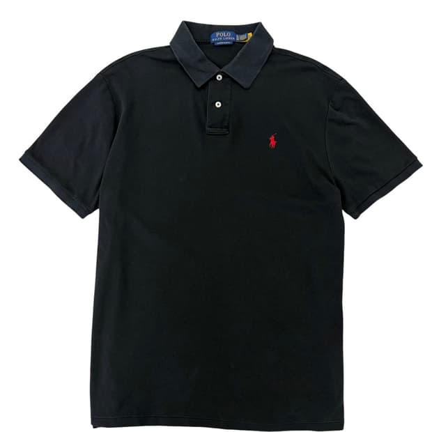 폴로 피케 반팔 블랙 (XL) 