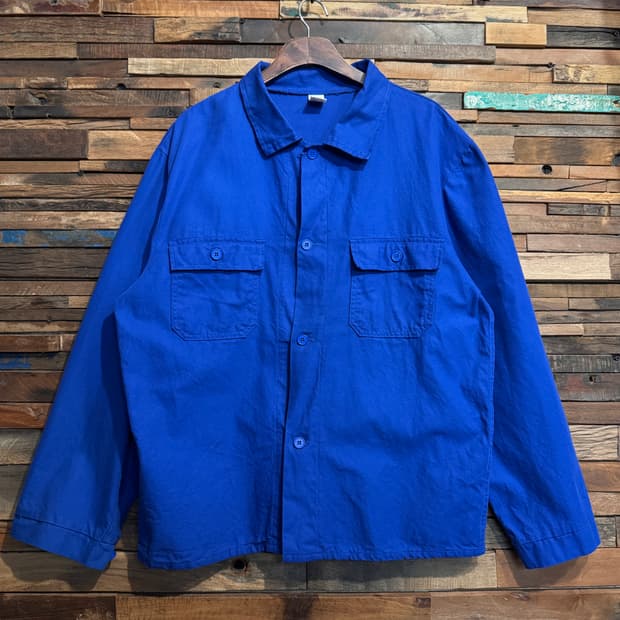 vintage french work Jacket shirt