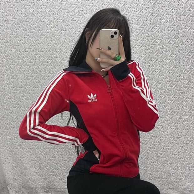 아디다스 레트로 Y2K 유로파 져지 집업 90 C07973