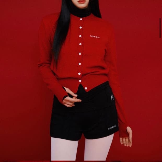 뉴얼린 캐시미어 니트팬츠