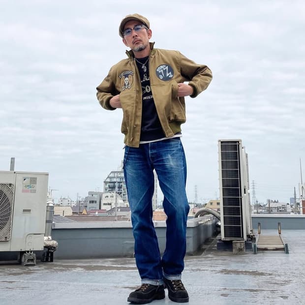 버즈릭슨 탱커 자켓 BOMBER BARONS XL