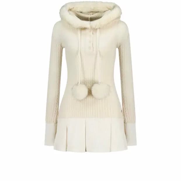 포어링 스노우볼 원피스