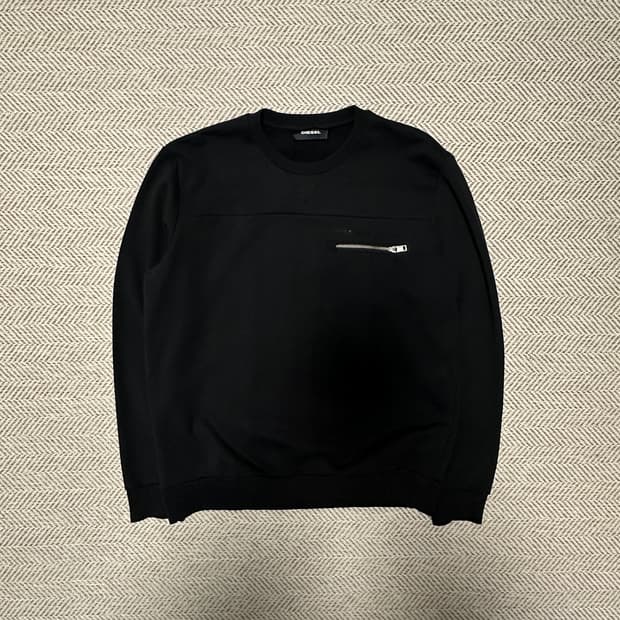 DIESEL sweatshirt black