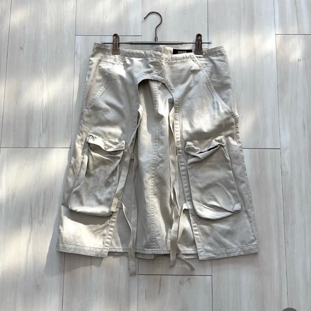 주카(ZUCCA) 아카이브 카고 스트랩 스커트