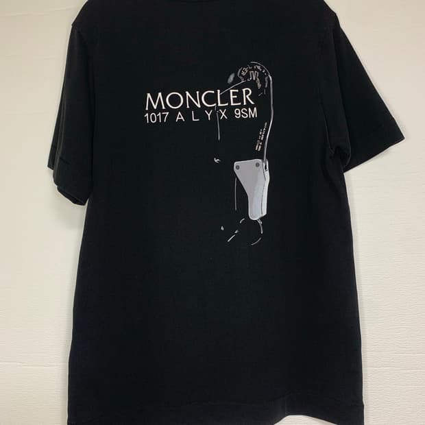 6 몽클레르 지니어스 X 1017 ALYX 9SM 로고 티셔츠